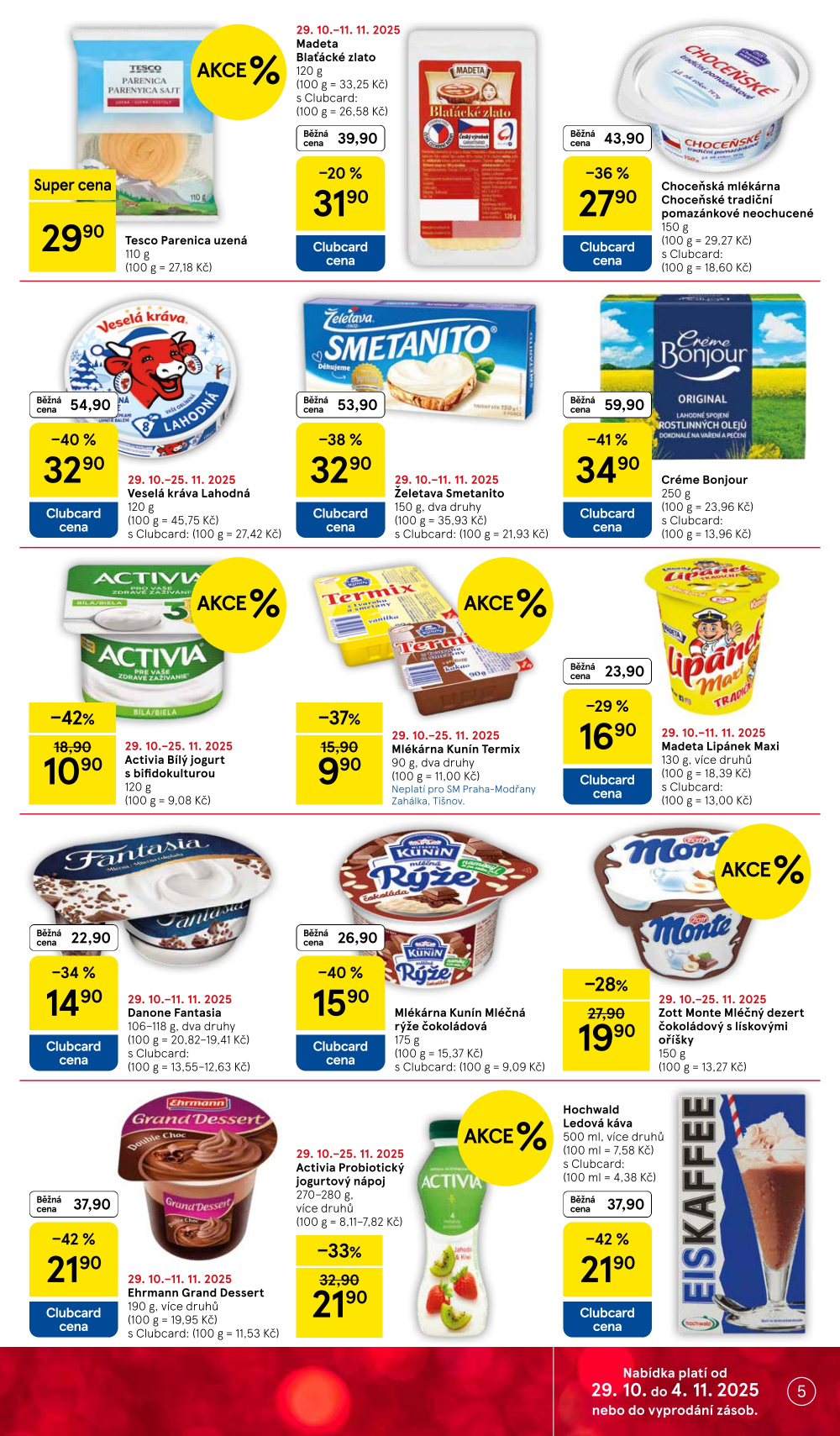Leták Tesco supermarket leták - strana 5
