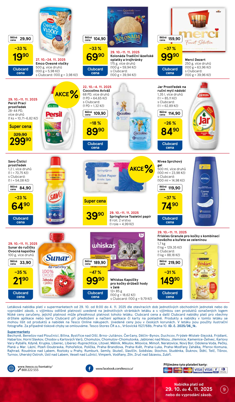 Leták Tesco supermarket leták - strana 9