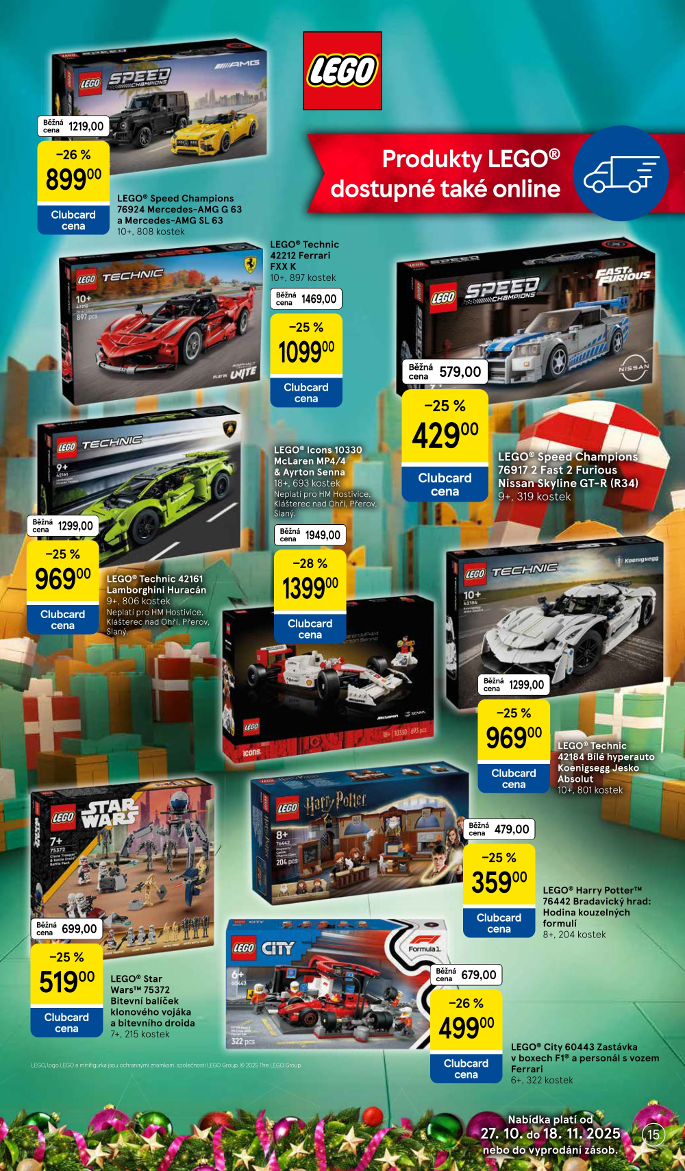 Leták Tesco hypermarket - Vánoční katalog hraček - strana 15