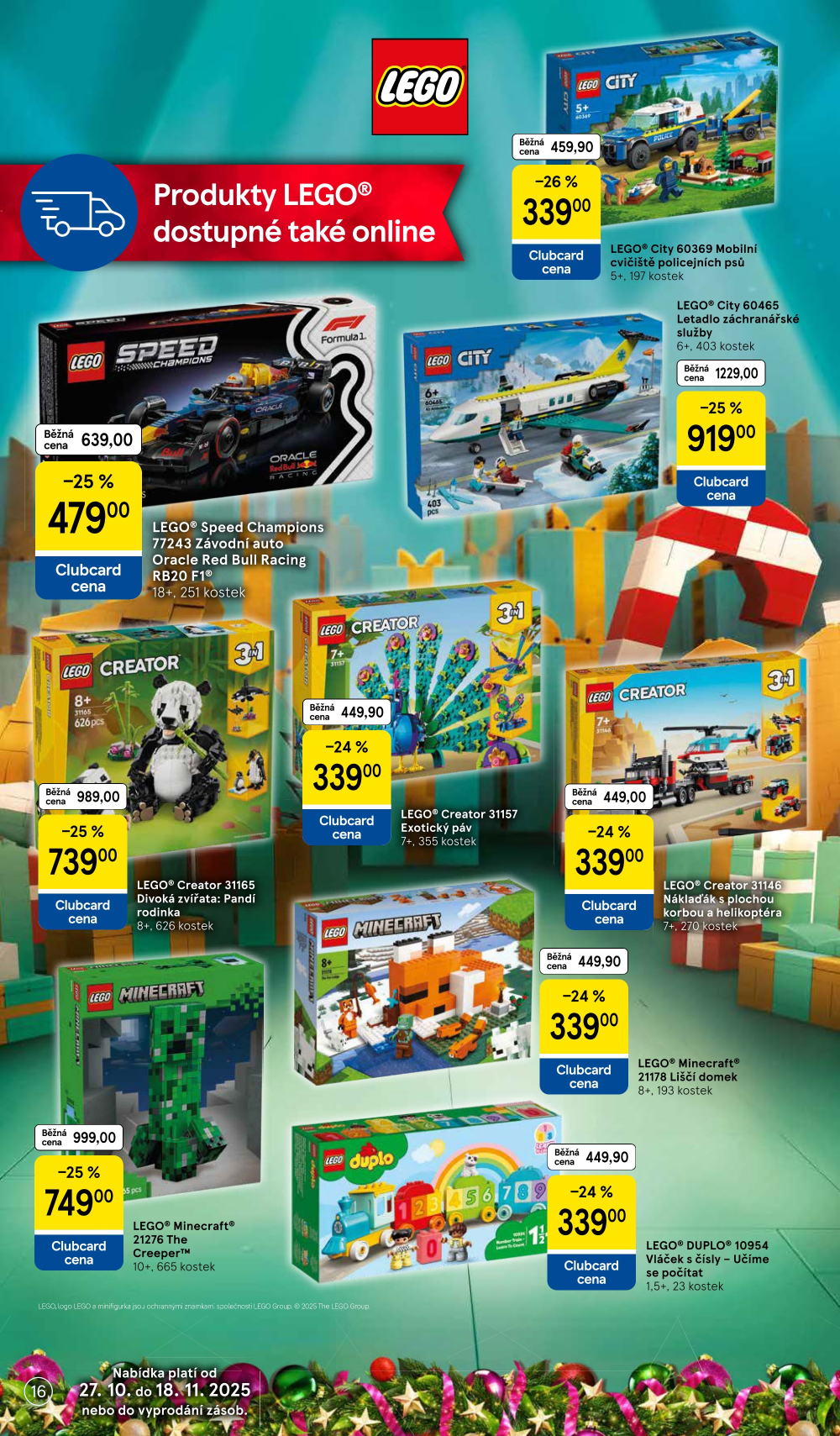 Leták Tesco hypermarket - Vánoční katalog hraček - strana 16