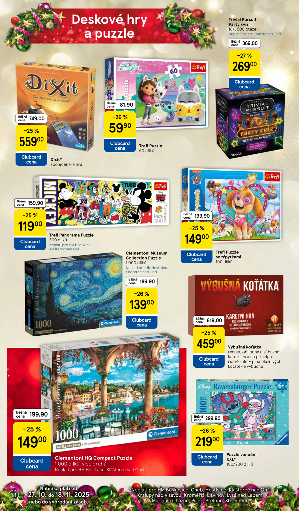 Leták Tesco hypermarket - Vánoční katalog hraček - strana 18