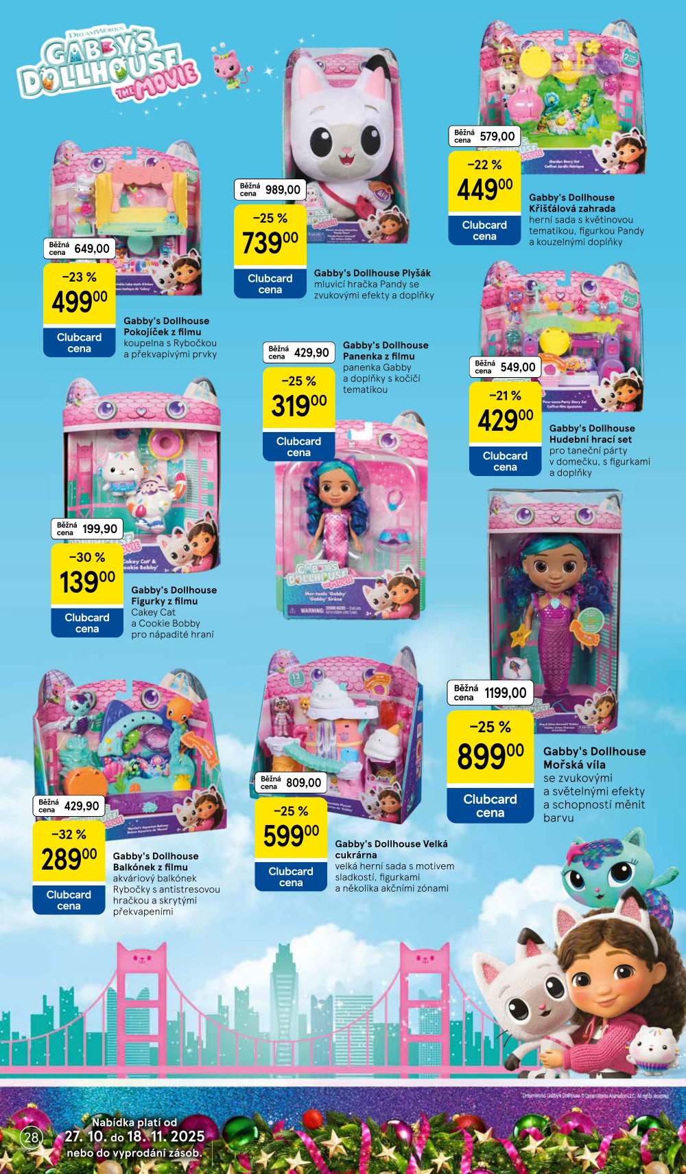 Leták Tesco hypermarket - Vánoční katalog hraček - strana 28