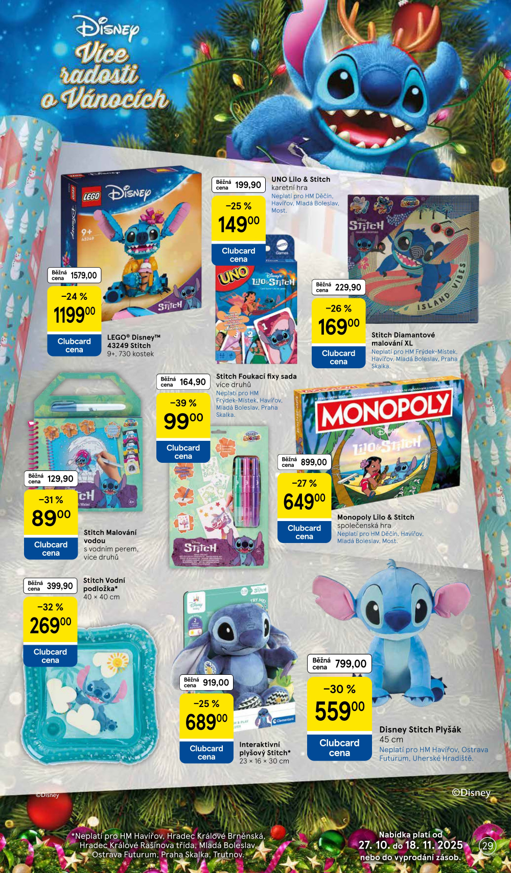 Leták Tesco hypermarket - Vánoční katalog hraček - strana 29