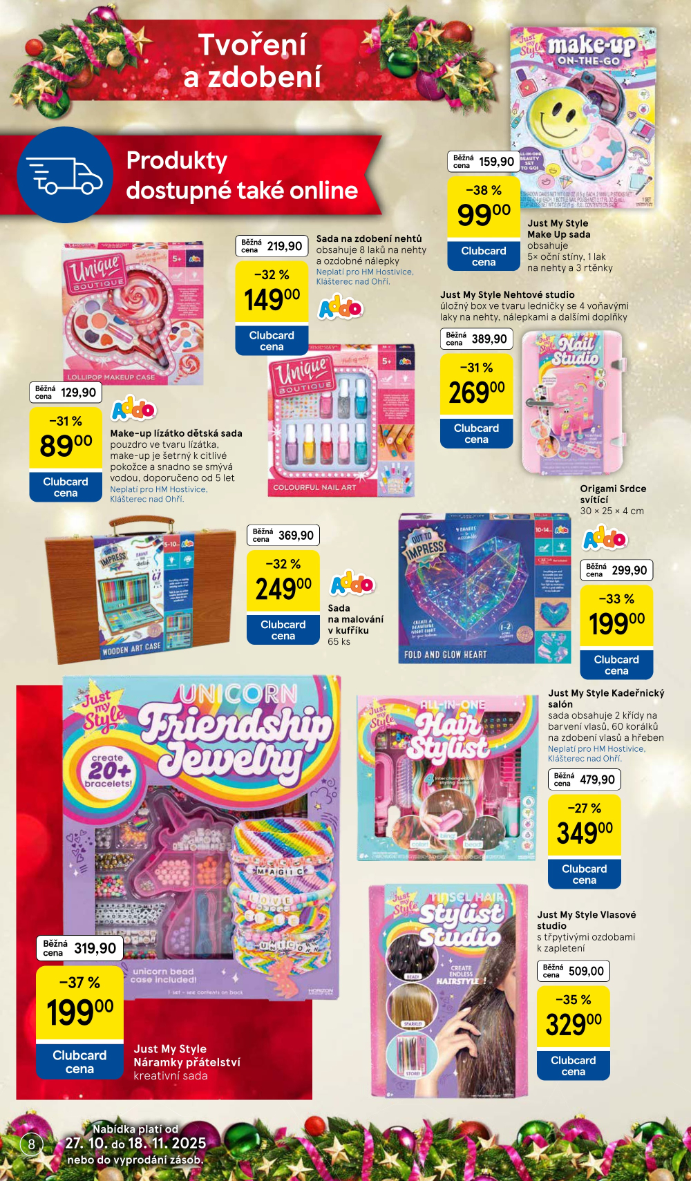 Leták Tesco hypermarket - Vánoční katalog hraček - strana 8