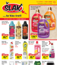 Akční leták Šlak drogerie  Akční leták Šlak drogerie