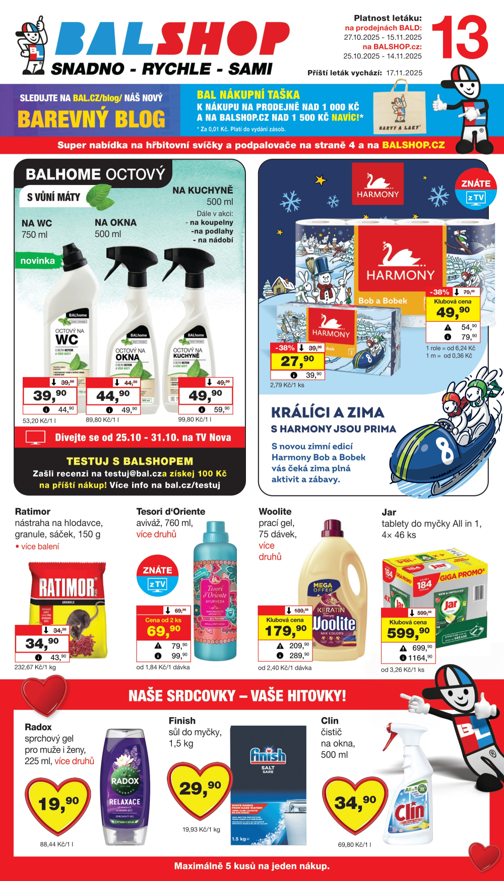 Leták Barvy a laky drogerie leták - strana 1