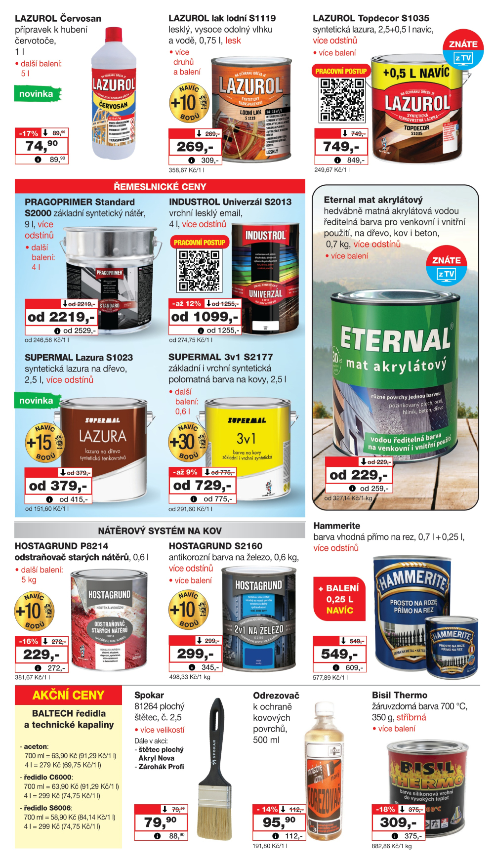 Leták Barvy a laky drogerie leták - strana 6