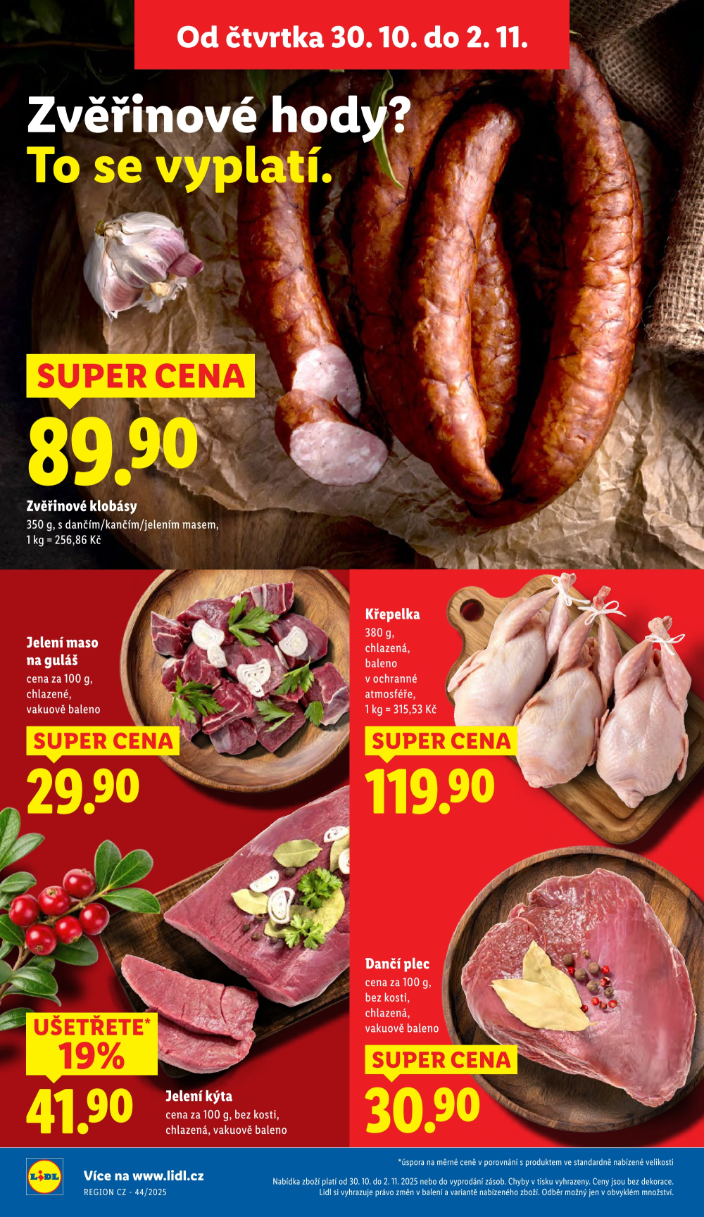 Leták Lidl leták od čtvrtka - strana 10