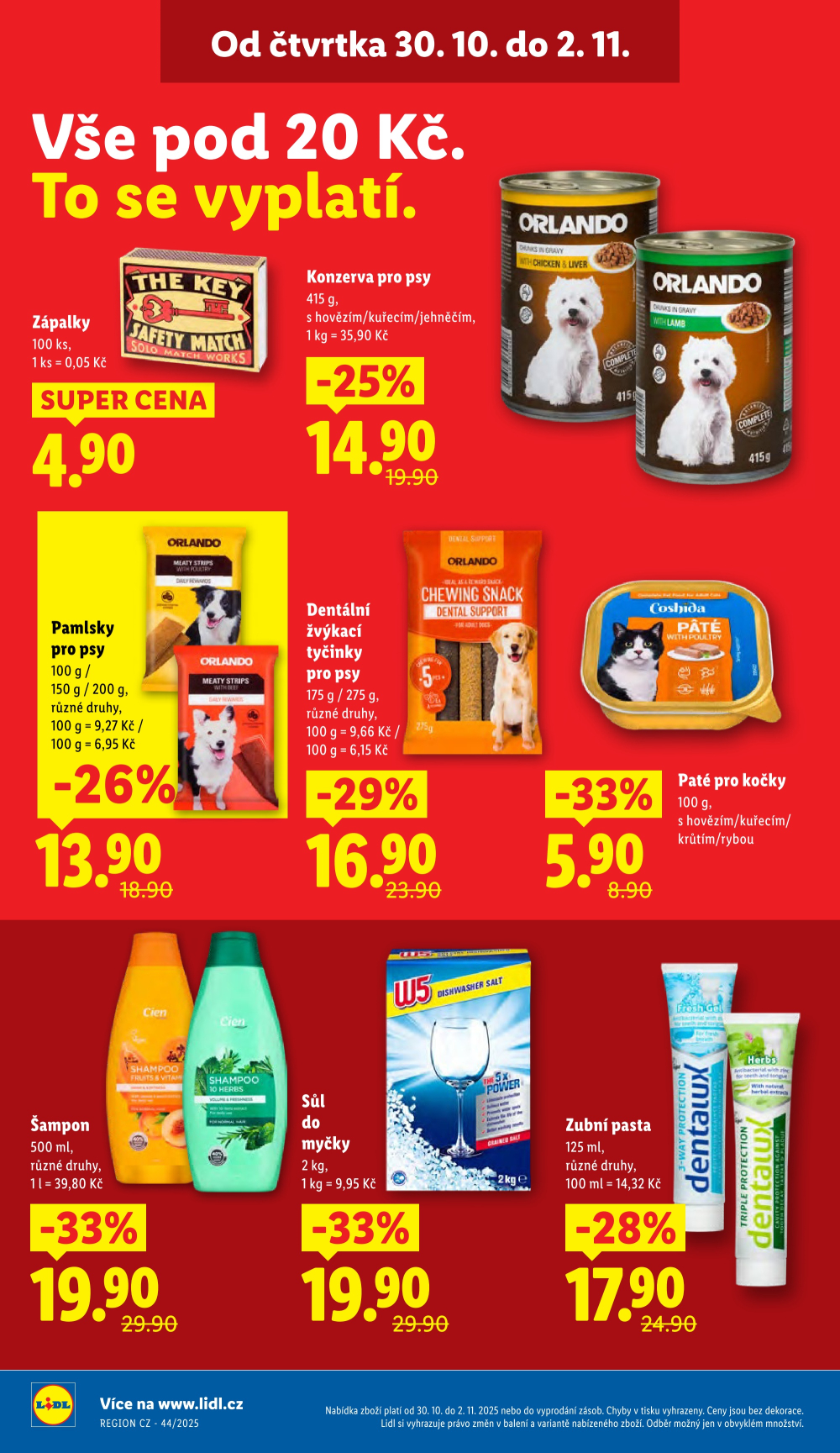 Leták Lidl leták od čtvrtka - strana 20