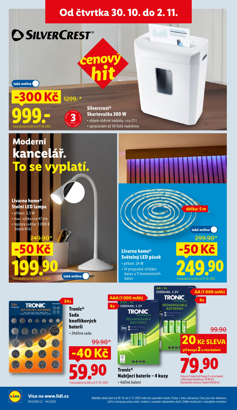 Leták Lidl leták od čtvrtka - strana 40