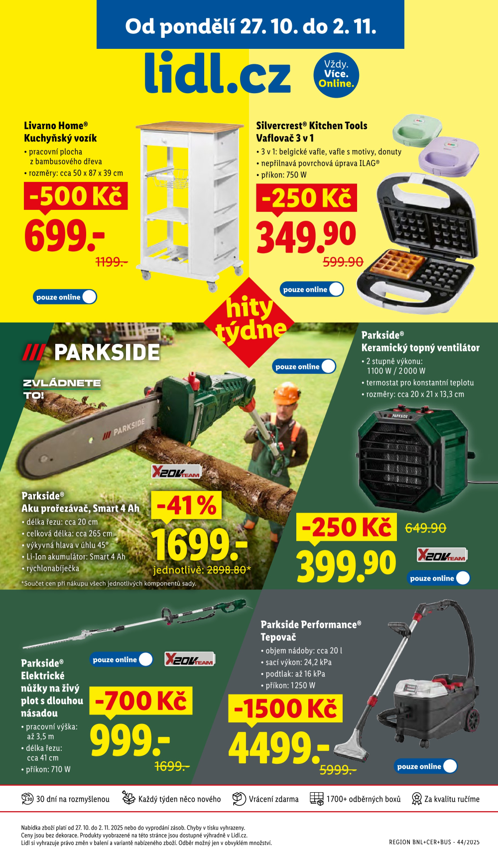 Leták Lidl leták - Nabídka spotřebního zboží - strana 17