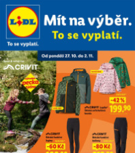 Akční leták Lidl  - Nabídka spotřebního zboží