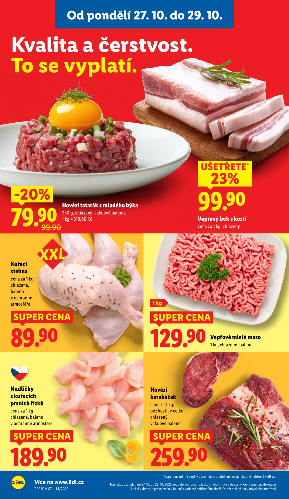 Leták Lidl leták od pondělí - XXL více za méně - strana 10