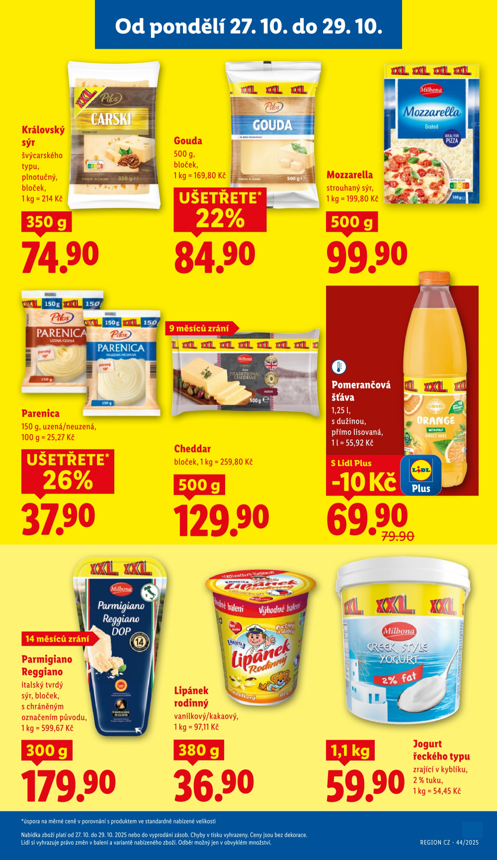 Leták Lidl leták od pondělí - XXL více za méně - strana 13