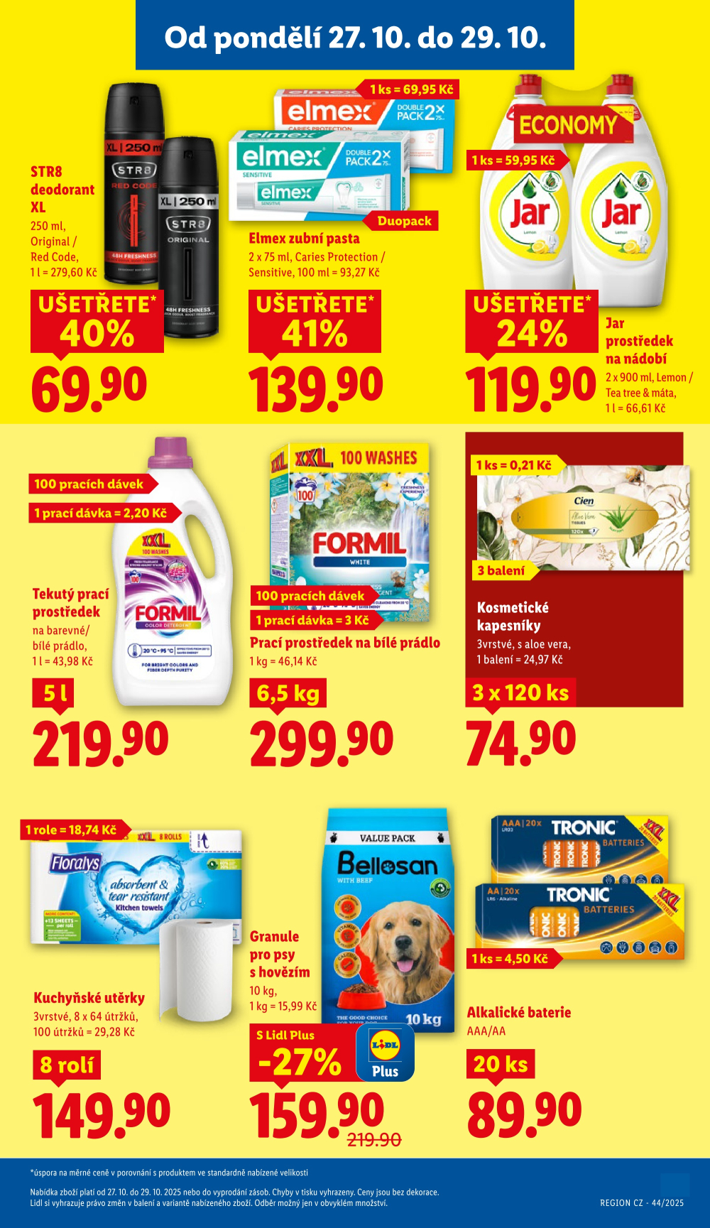 Leták Lidl leták od pondělí - XXL více za méně - strana 17