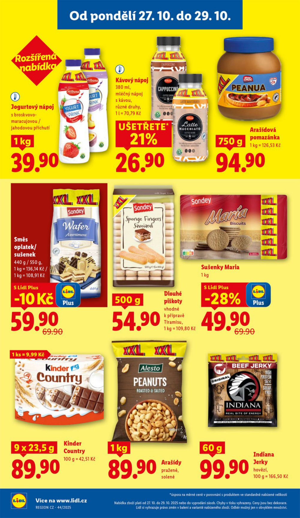 Leták Lidl leták od pondělí - XXL více za méně - strana 20