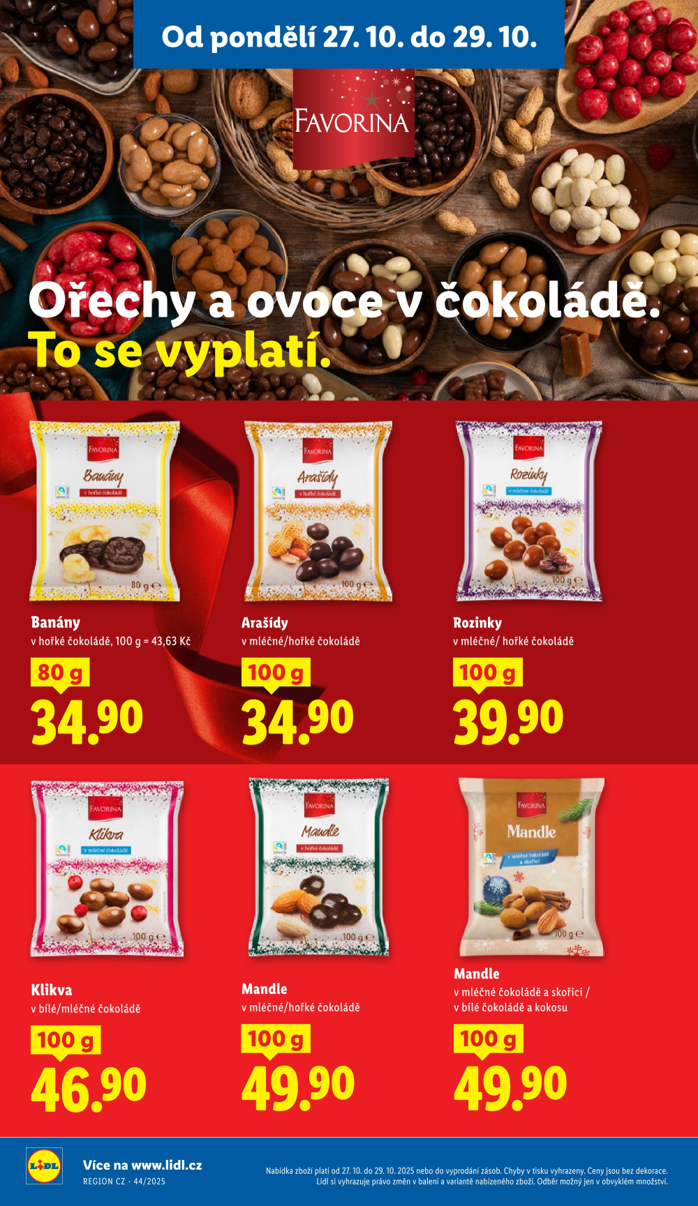 Leták Lidl leták od pondělí - XXL více za méně - strana 26