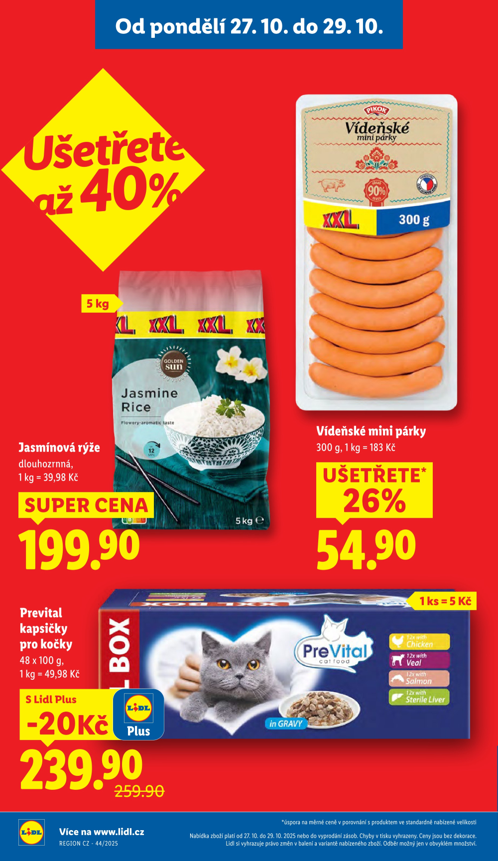 Leták Lidl leták od pondělí - XXL více za méně - strana 2