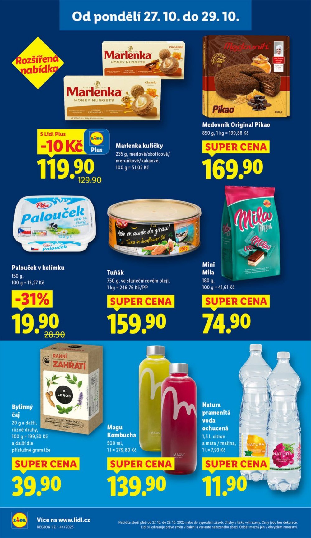 Leták Lidl leták od pondělí - XXL více za méně - strana 30