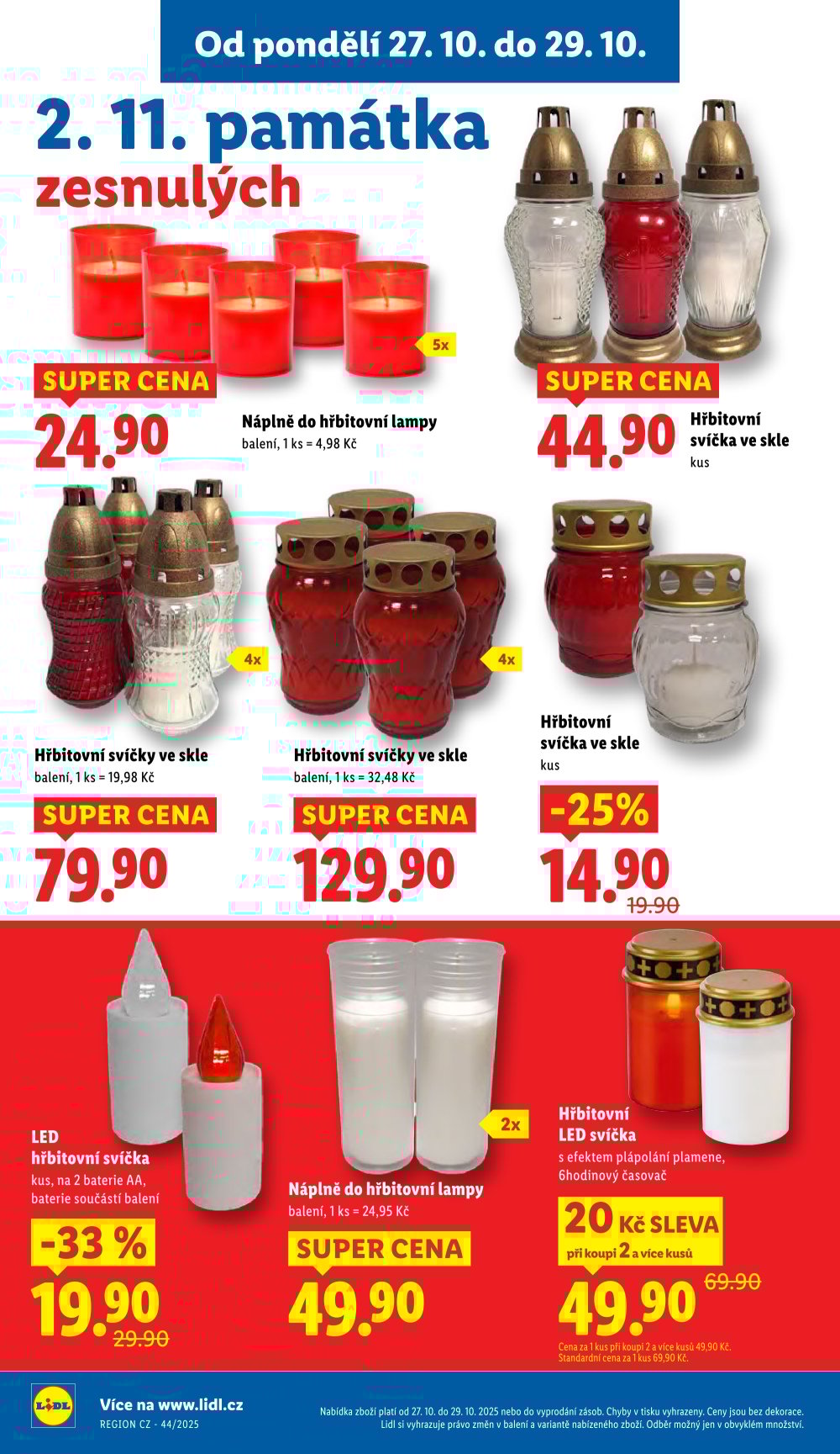 Leták Lidl leták od pondělí - XXL více za méně - strana 31