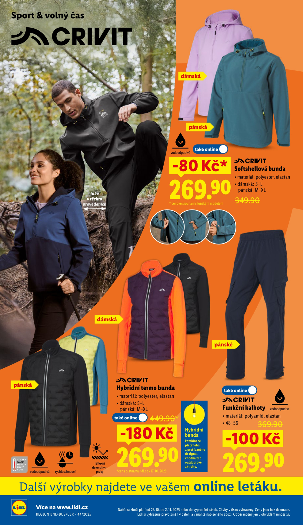 Leták Lidl leták od pondělí - XXL více za méně - strana 38