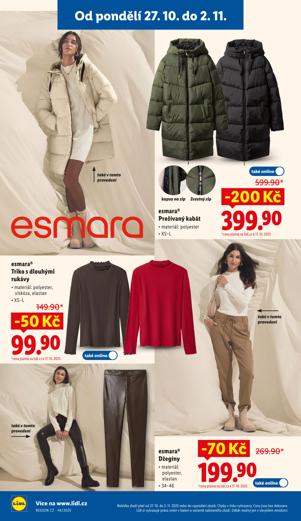 Leták Lidl leták od pondělí - XXL více za méně - strana 40