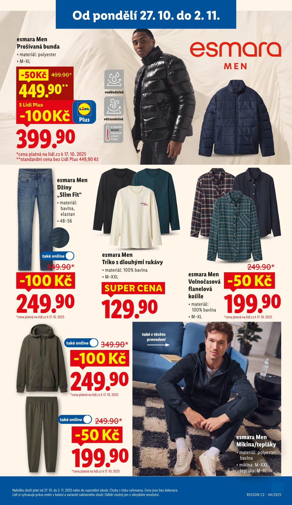 Leták Lidl leták od pondělí - XXL více za méně - strana 41