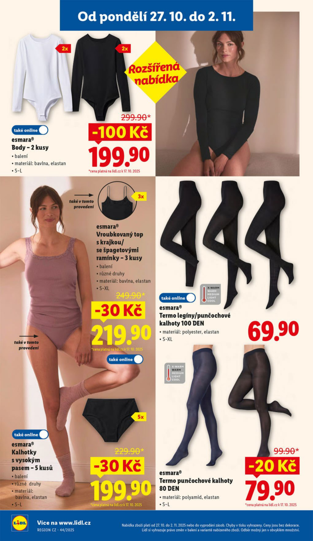 Leták Lidl leták od pondělí - XXL více za méně - strana 42