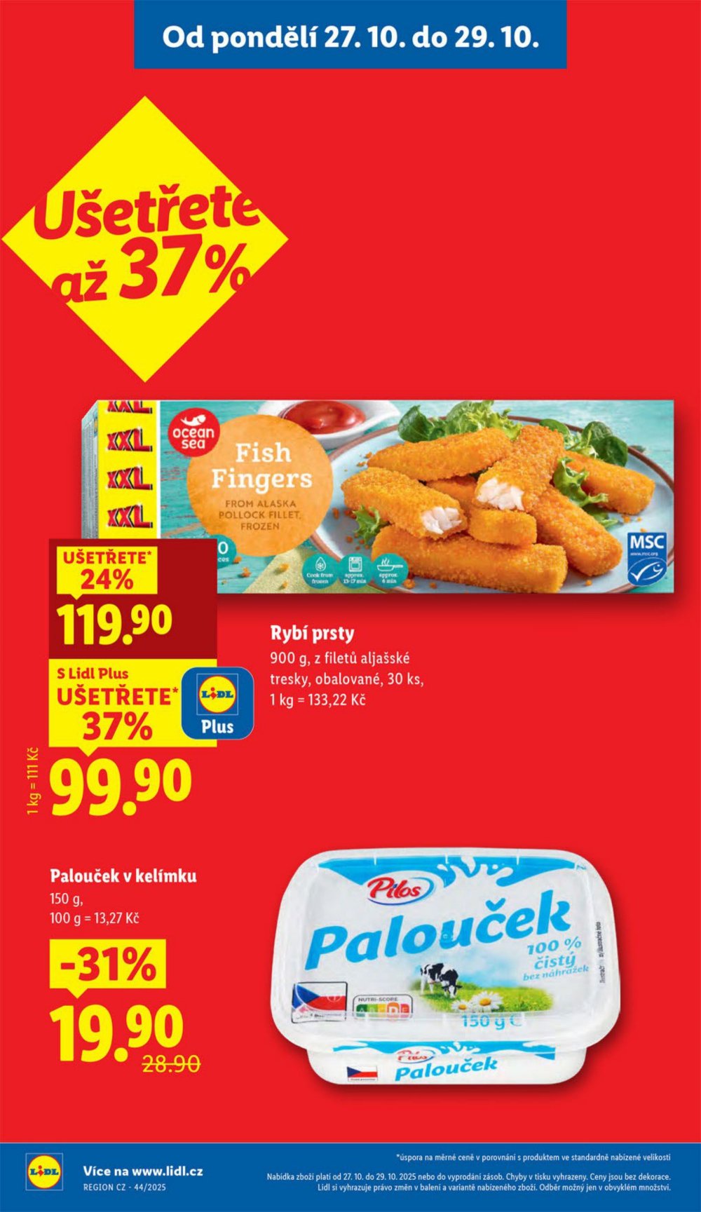 Leták Lidl leták od pondělí - XXL více za méně - strana 4