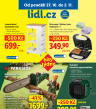Akční leták Lidl - shop.cz  - hity týdne