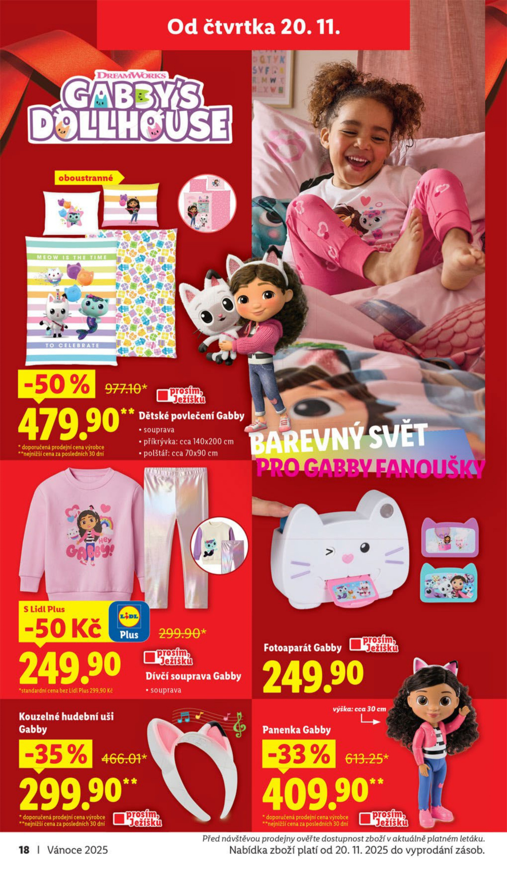 Leták Lidl leták - Úžasné věci se vyplatí každý den - strana 18