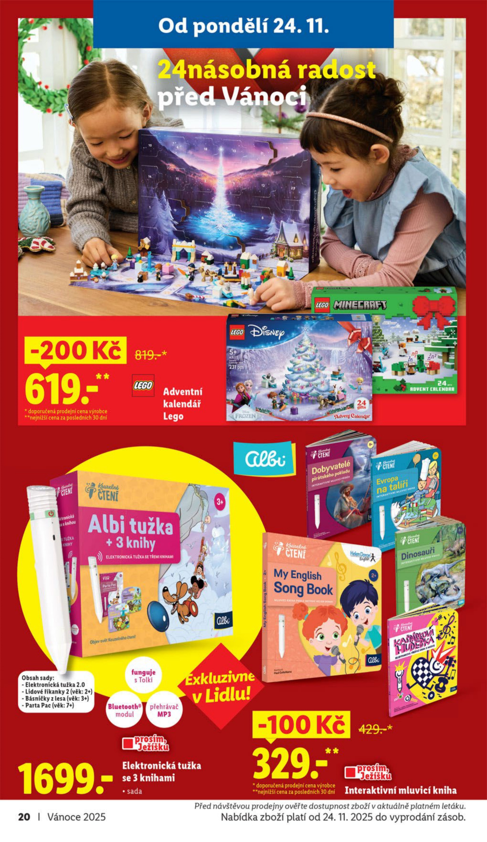 Leták Lidl leták - Úžasné věci se vyplatí každý den - strana 20