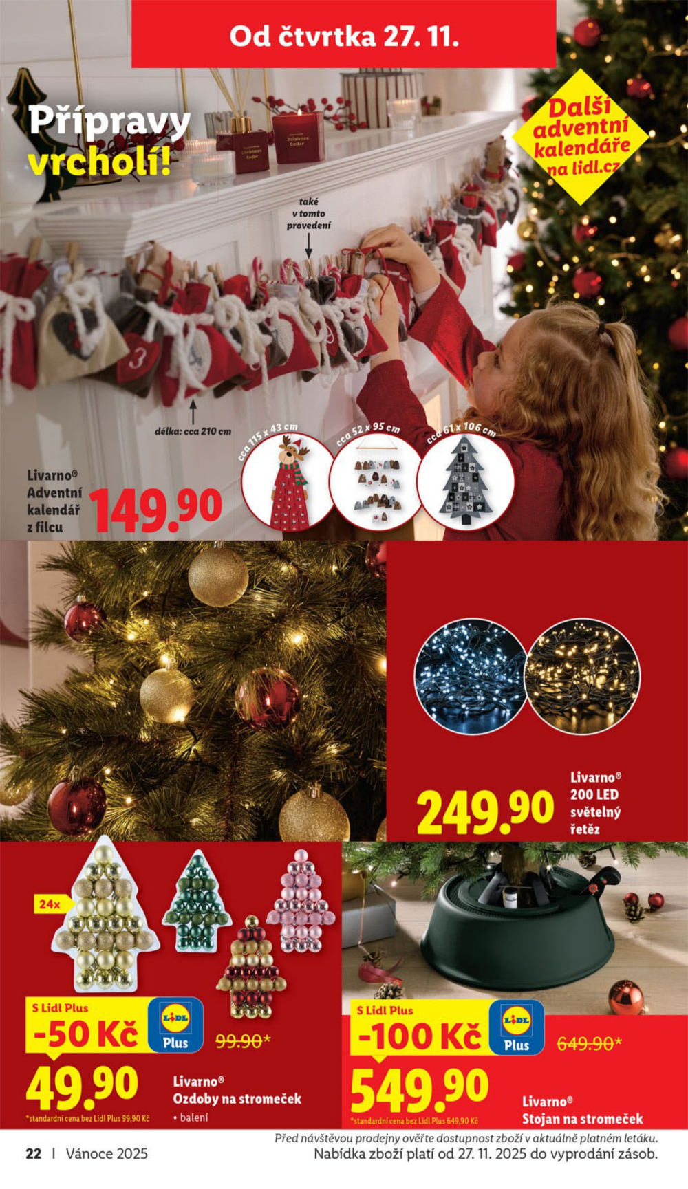 Leták Lidl leták - Úžasné věci se vyplatí každý den - strana 22