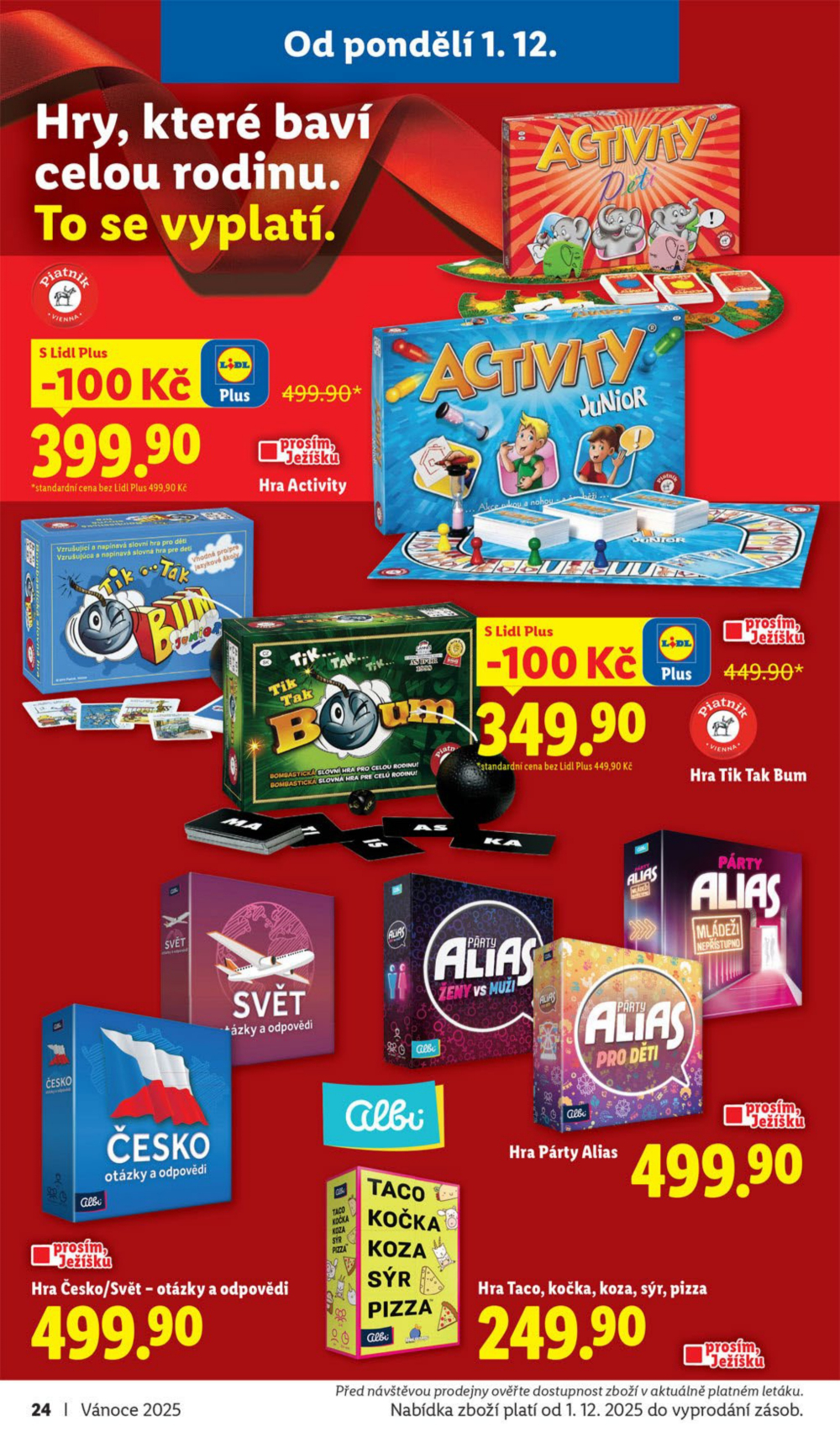 Leták Lidl leták - Úžasné věci se vyplatí každý den - strana 24