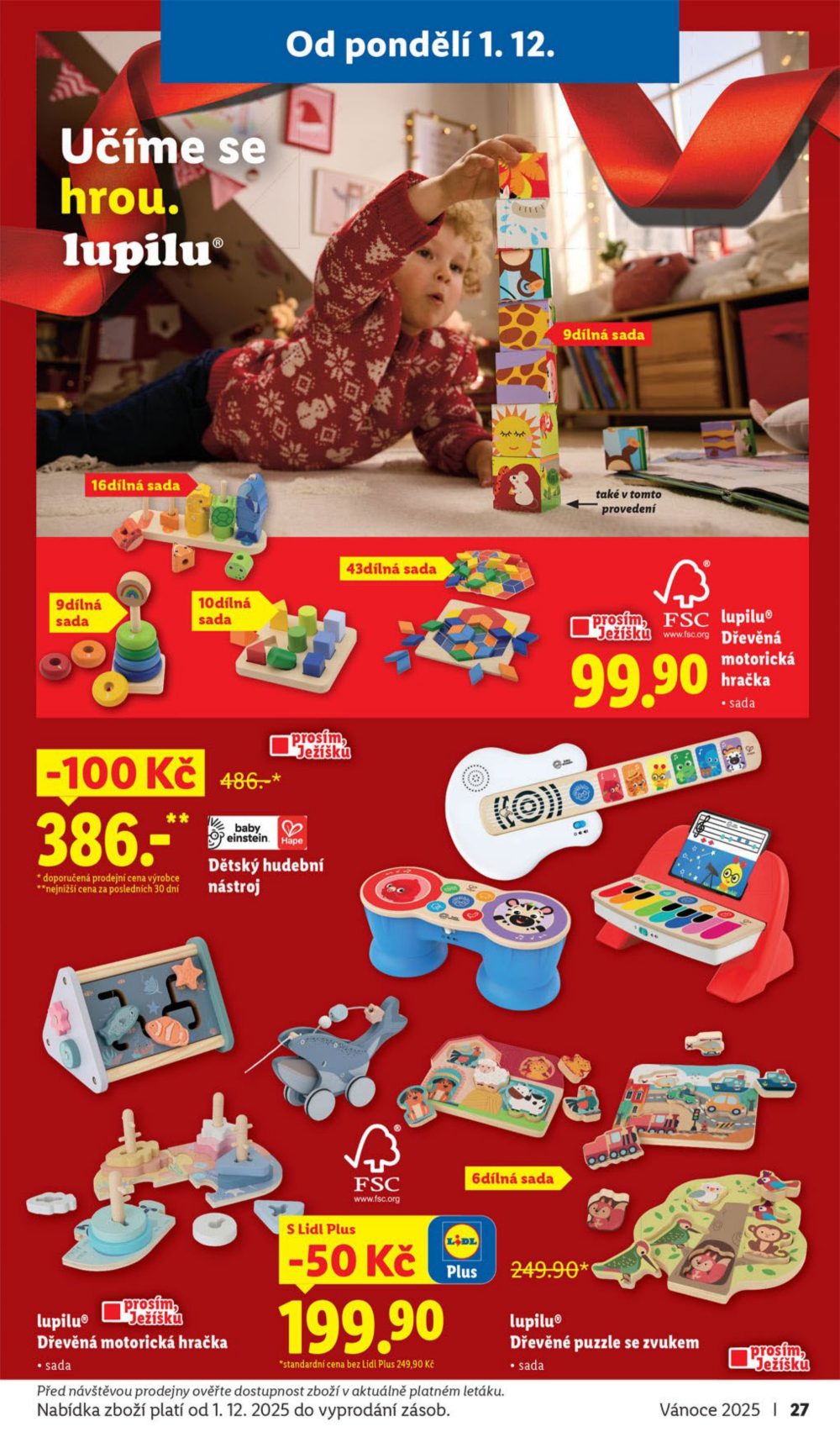 Leták Lidl leták - Úžasné věci se vyplatí každý den - strana 27