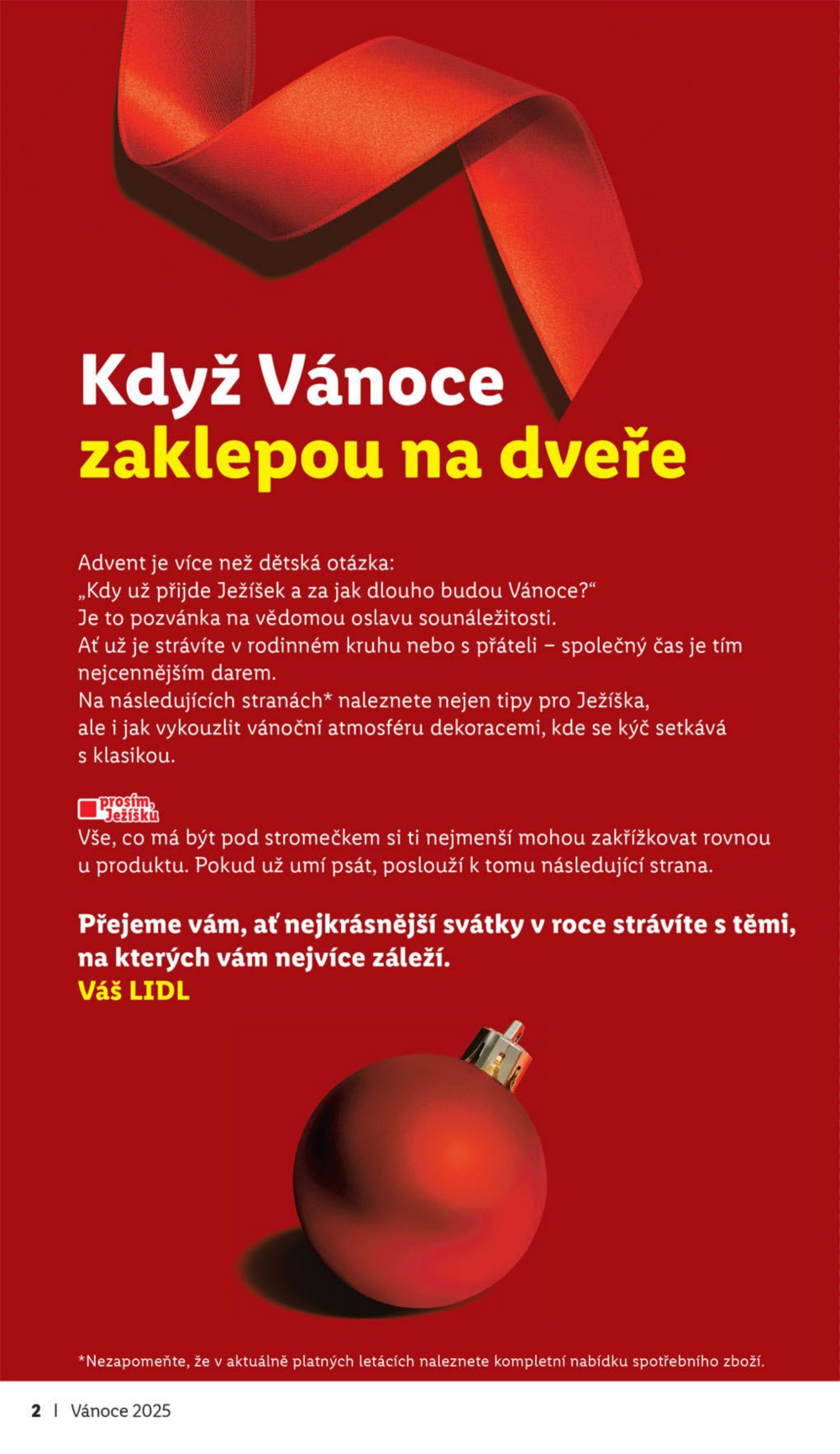 Leták Lidl leták - Úžasné věci se vyplatí každý den - strana 2