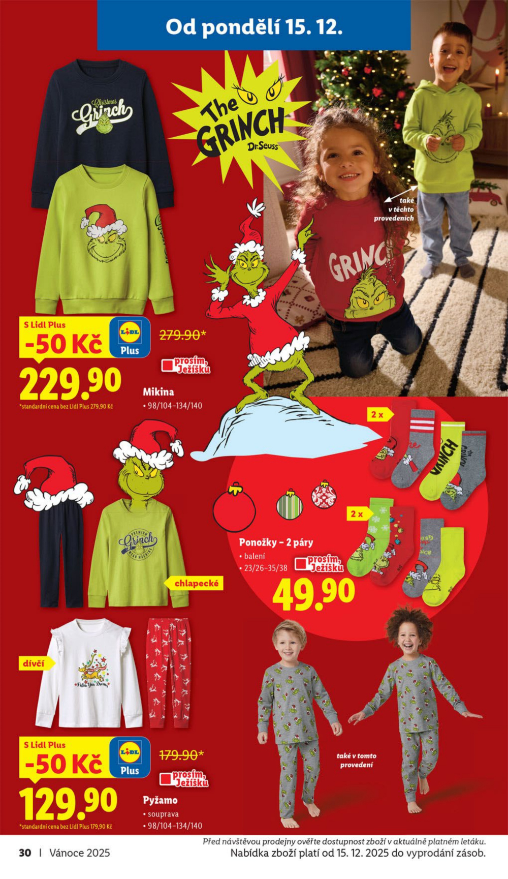 Leták Lidl leták - Úžasné věci se vyplatí každý den - strana 30