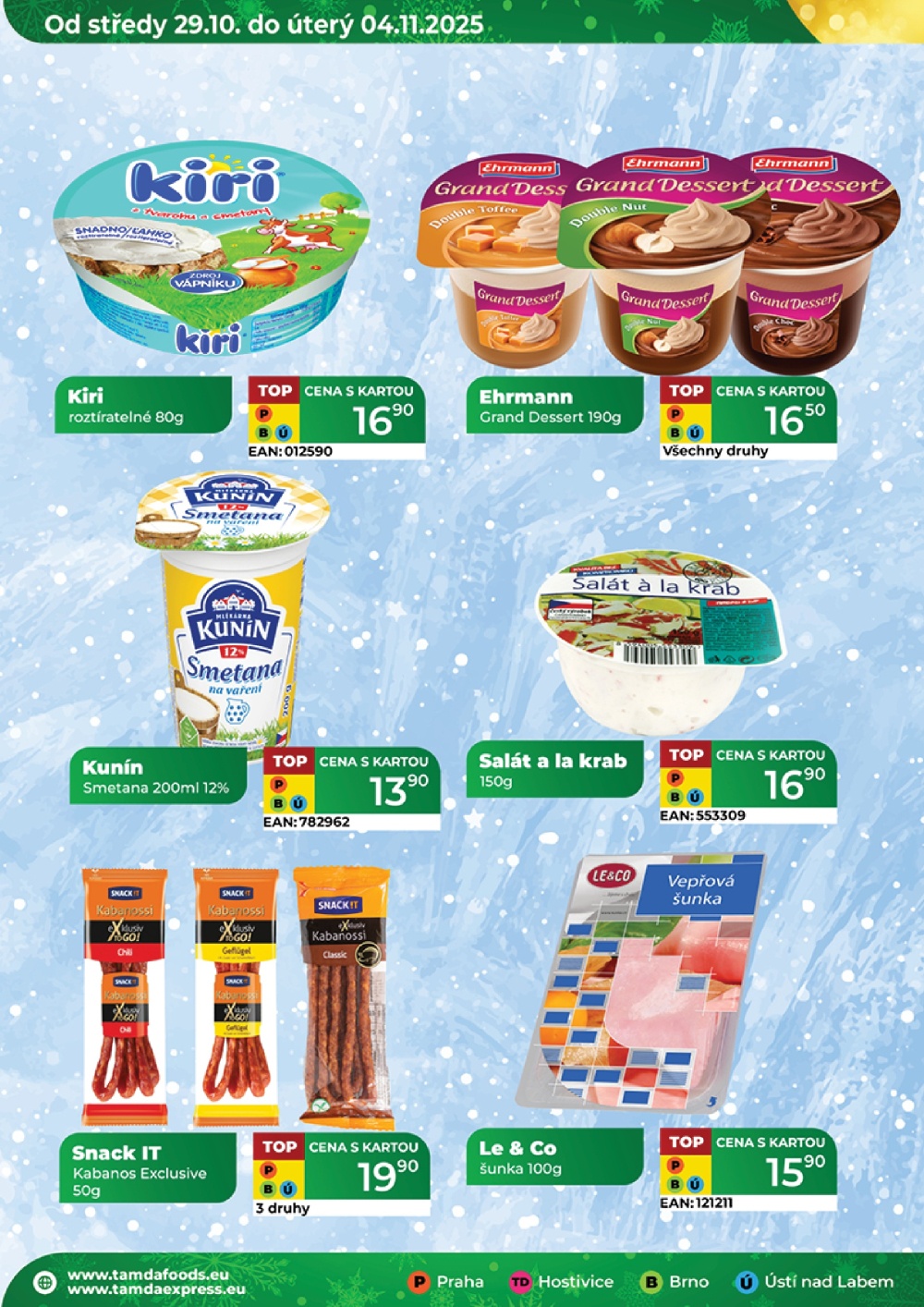 Leták TAMDA FOODS leták - strana 50