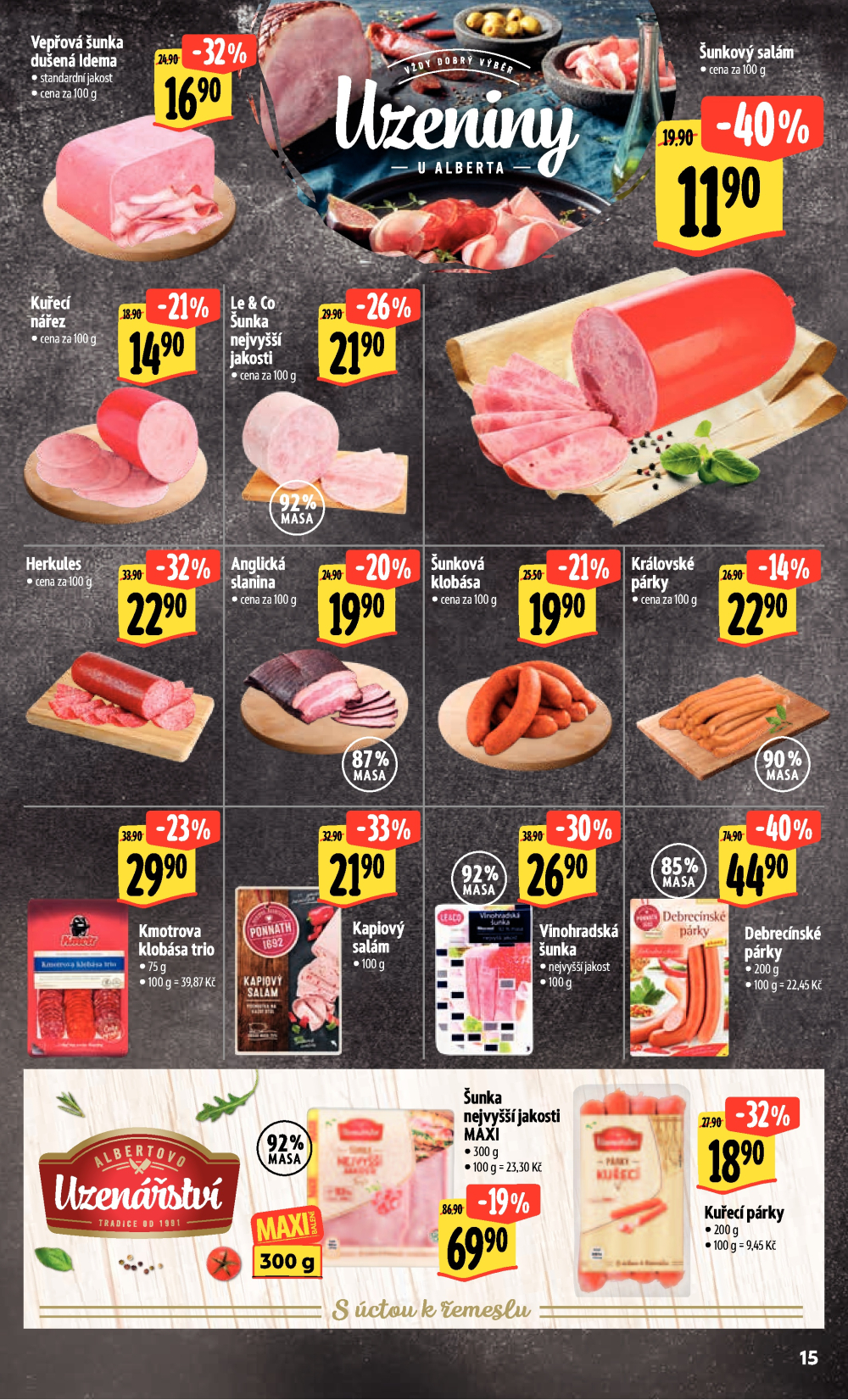 Leták Albert Hypermarket leták - Šumperk, Vřesová - strana 24