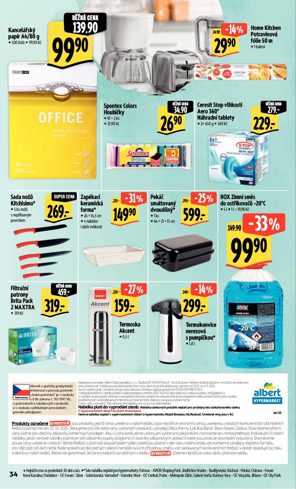 Leták Albert Hypermarket leták - strana 43