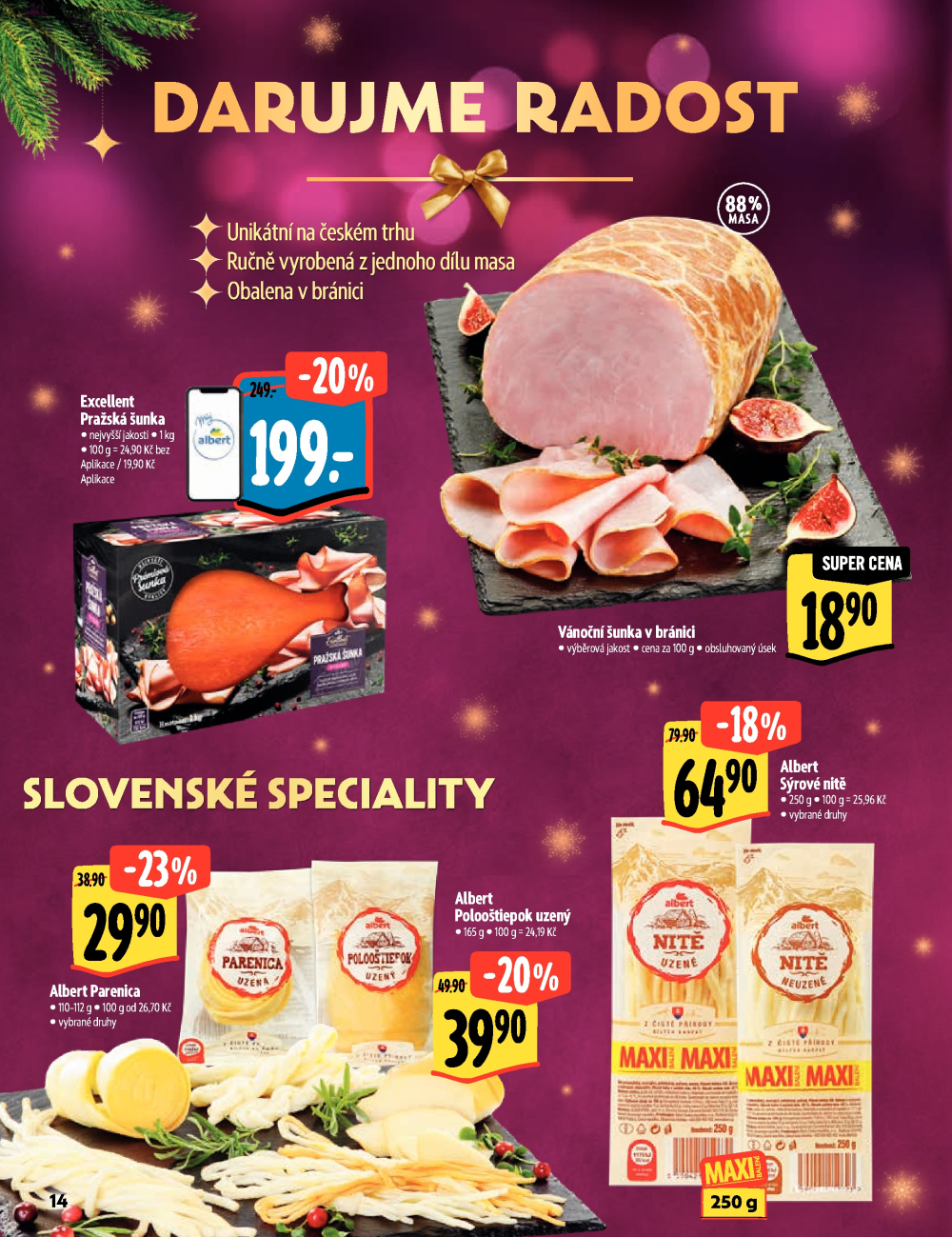 Leták Albert Hypermarket - Akční katalog - strana 14