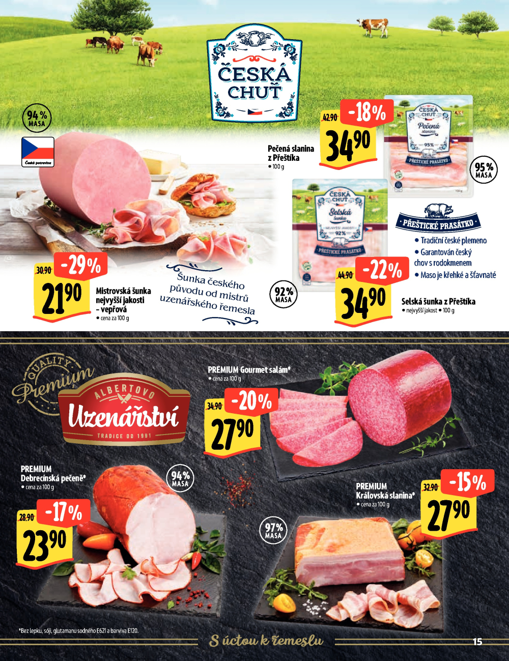 Leták Albert Hypermarket - Akční katalog - strana 15