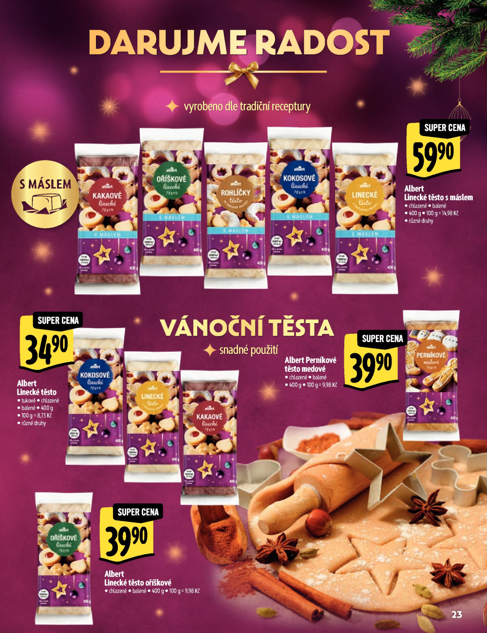 Leták Albert Hypermarket - Akční katalog - strana 23