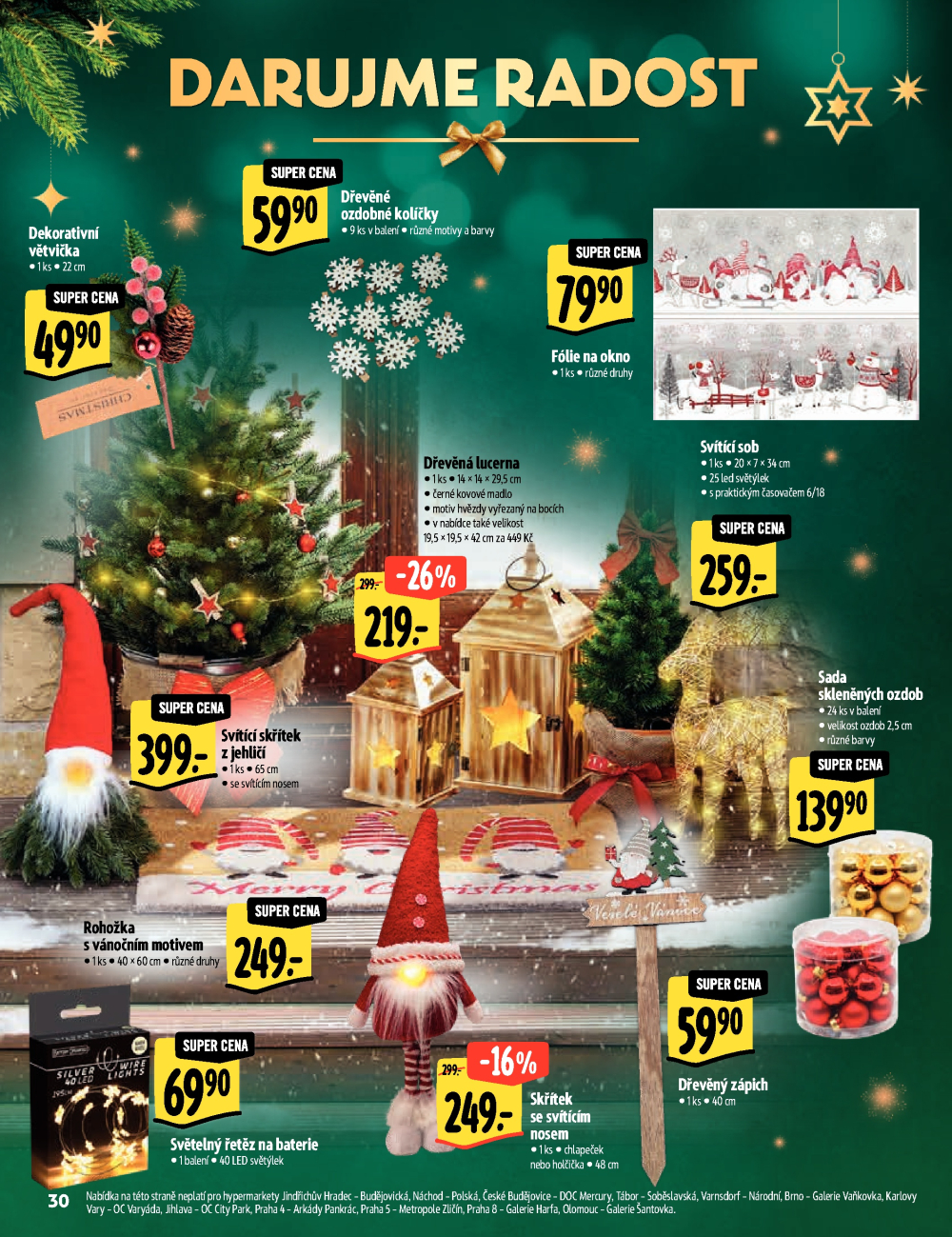 Leták Albert Hypermarket - Akční katalog - strana 30