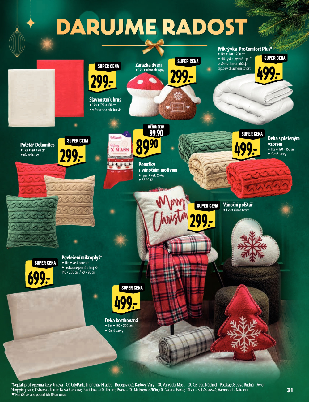 Leták Albert Hypermarket - Akční katalog - strana 31