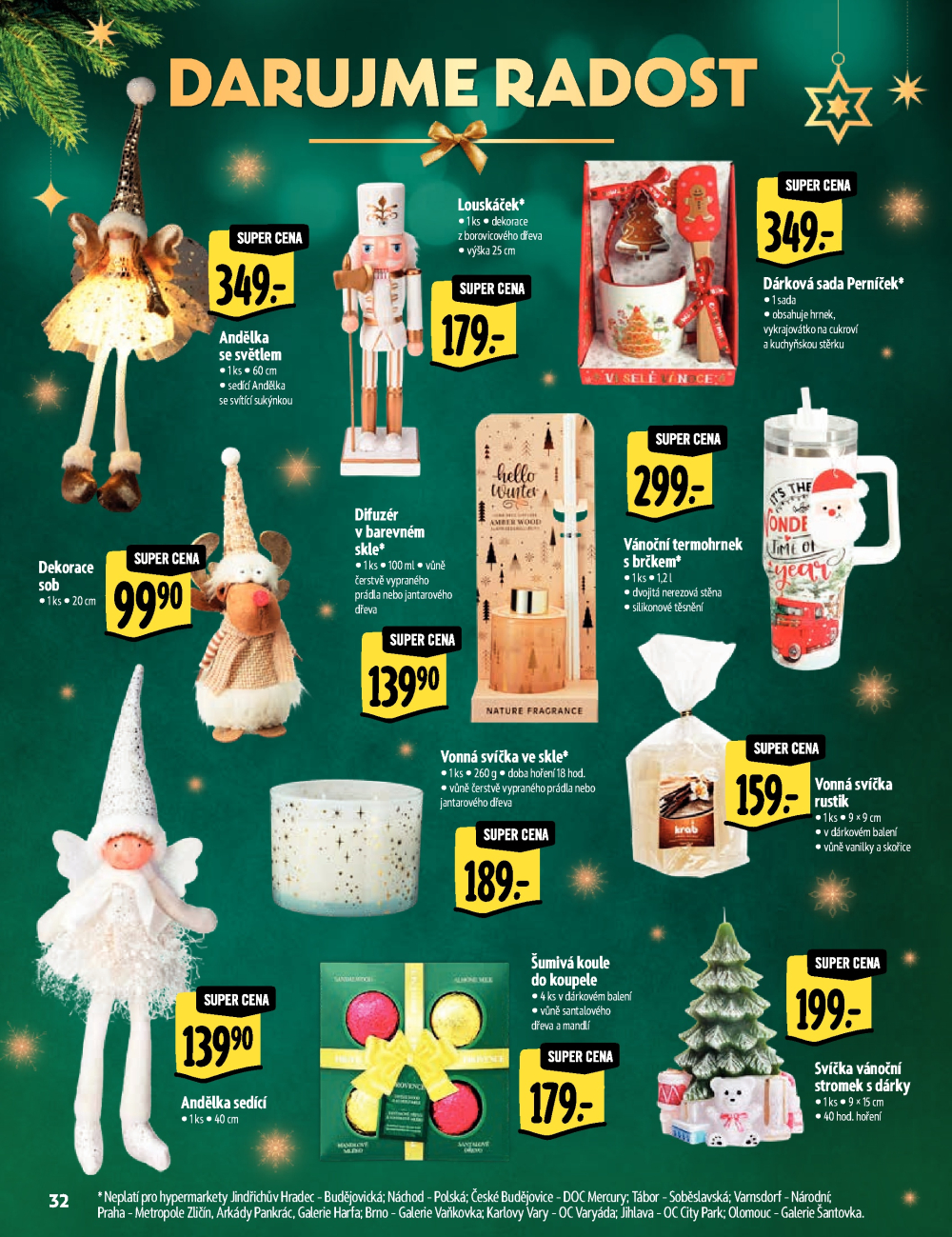 Leták Albert Hypermarket - Akční katalog - strana 32