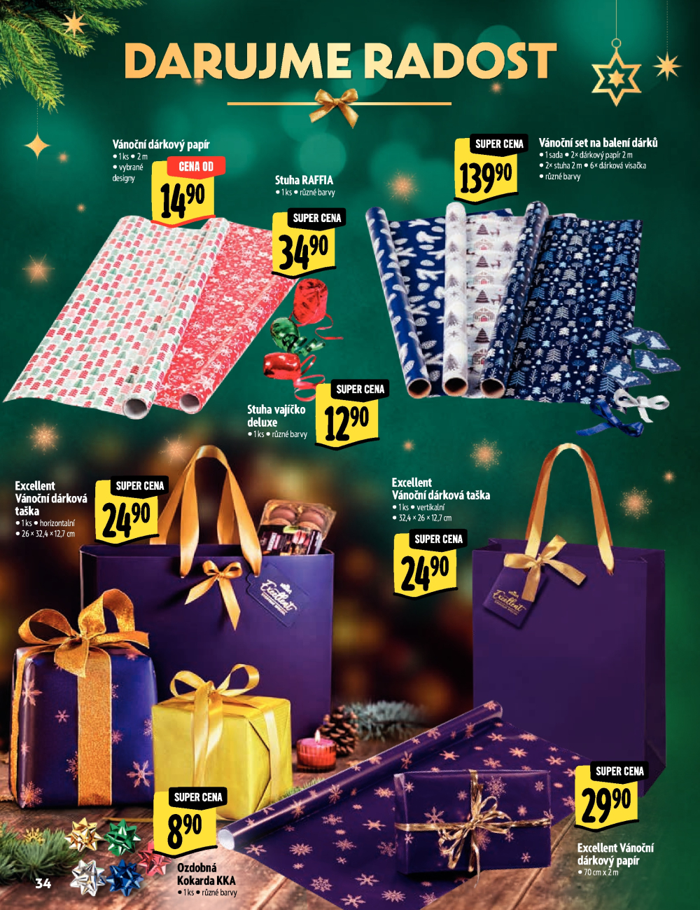 Leták Albert Hypermarket - Akční katalog - strana 34