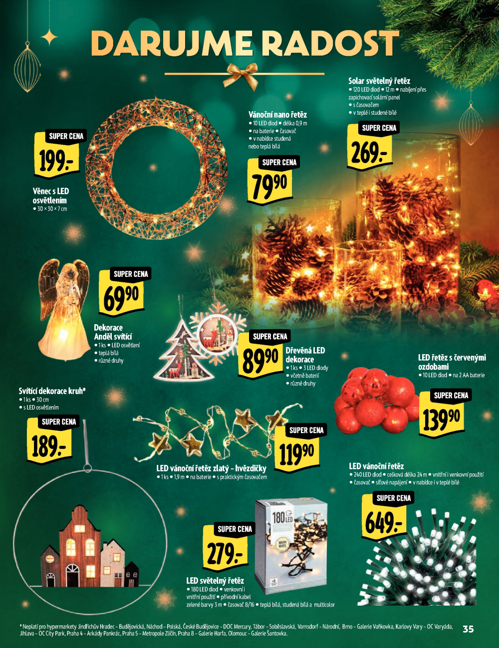 Leták Albert Hypermarket - Akční katalog - strana 35