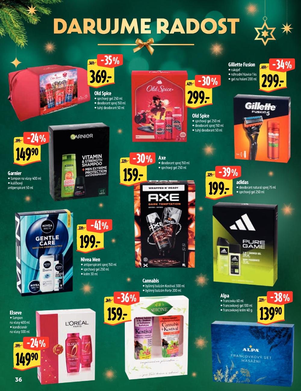 Leták Albert Hypermarket - Akční katalog - strana 36