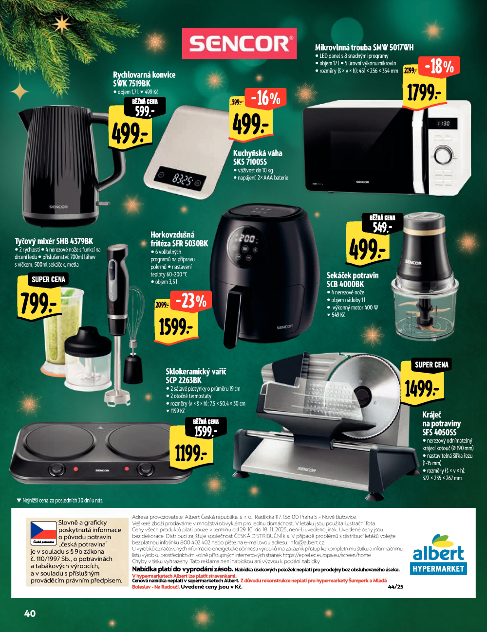 Leták Albert Hypermarket - Akční katalog - strana 40